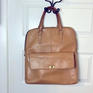 J. Crew Leather Tote Bag